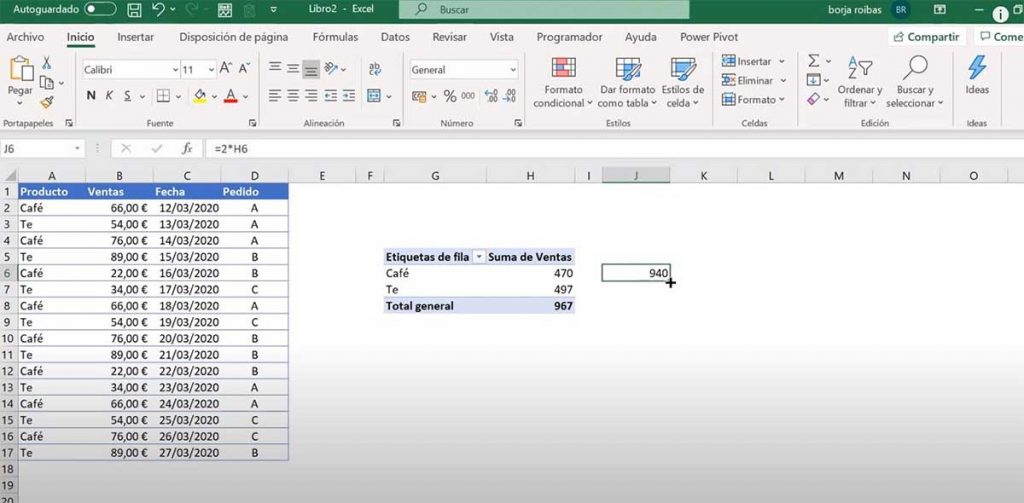 Curso de Excel online